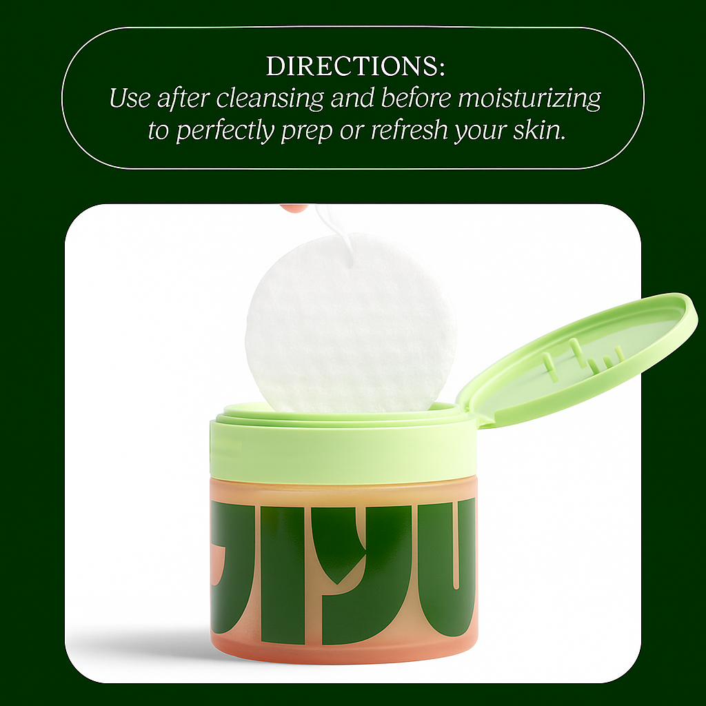 Korean Anti-Aging Toner Pads