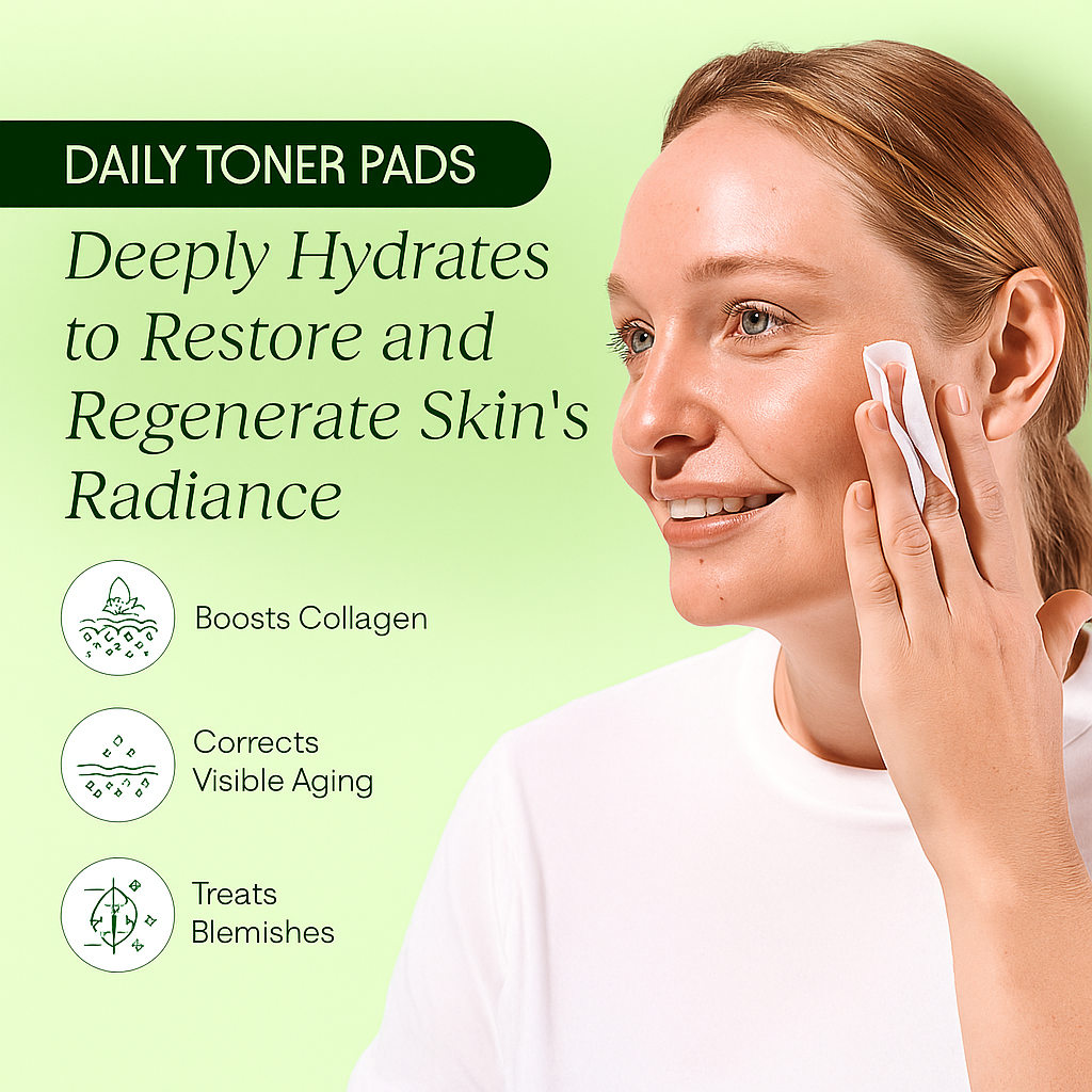 Korean Anti-Aging Toner Pads