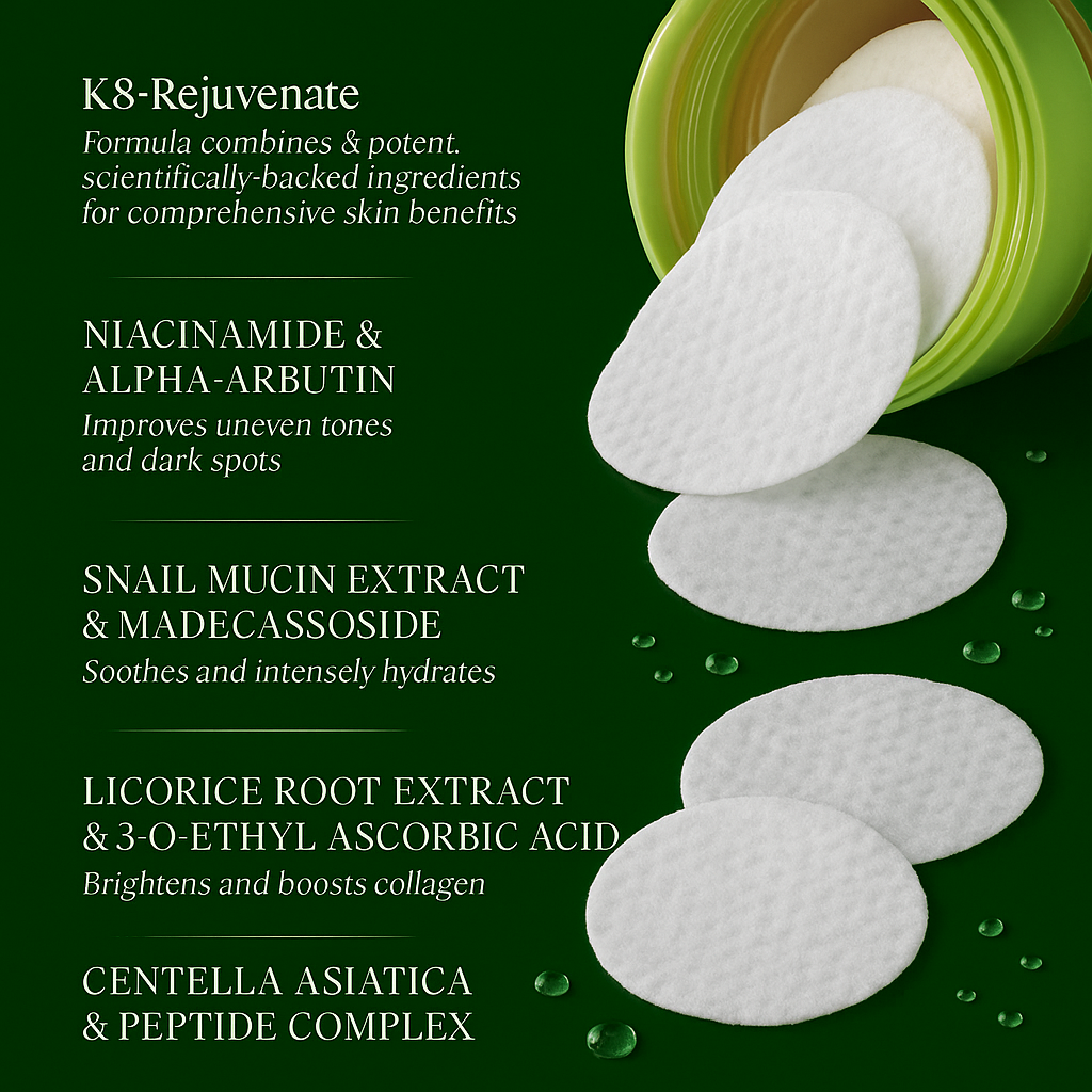 Korean Anti-Aging Toner Pads