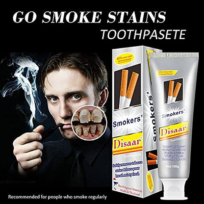 Stain removal power Smoker's Disaar Toothpaste