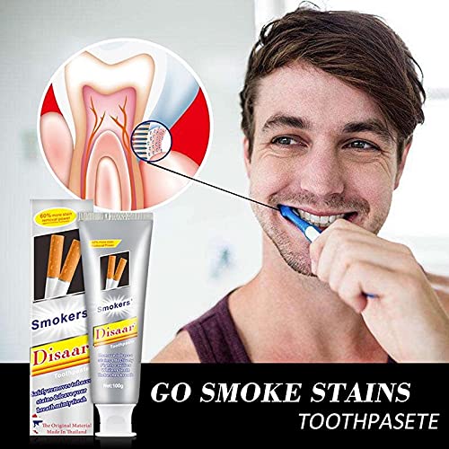 Stain removal power Smoker's Disaar Toothpaste