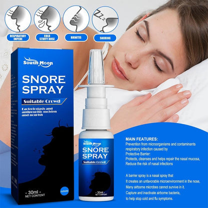 Snore Spray al Ingredients Reduce Snoring Improve Nasal Congestion Relieve Rhinitis