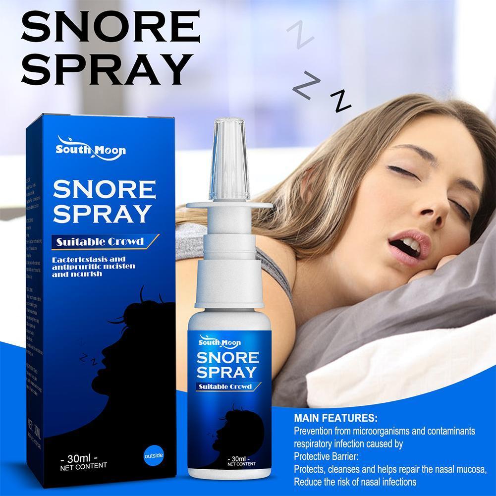 Snore Spray al Ingredients Reduce Snoring Improve Nasal Congestion Relieve Rhinitis